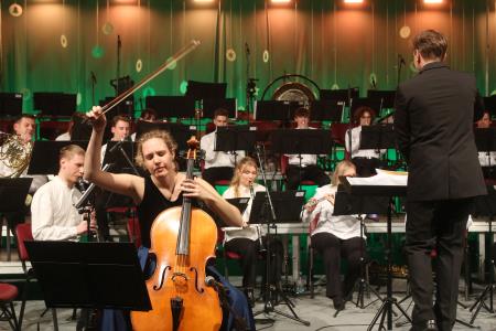 49.božično novoletni koncert Godbe Cerknica z gosti 15 Foto Ljubo Vukelič